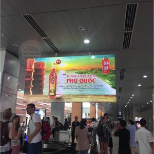Quảng cáo hộp đèn sân bay