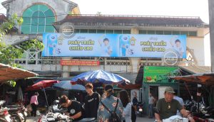 Biển Pano chợ tại Hà Nội
