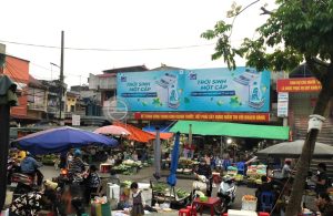 Biển chợ tại Bắc Ninh