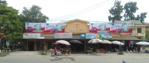 Biển quảng cáo chợ