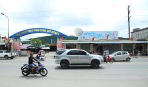 Pano quảng cáo chợ Miền Bắc