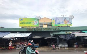 Quảng cáo pano chợ Khánh Hòa