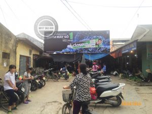 Quảng cáo pano chợ miền Bắc