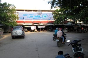 Quảng cáo Pano chợ Cà Mau