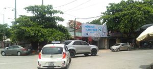 Quảng cáo pano chợ Hoà Bình