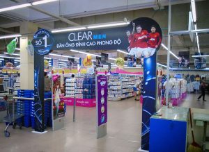quảng cáo tại siêu thị ilink