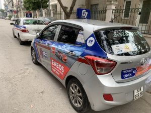 quảng cáo xe taxi ilink